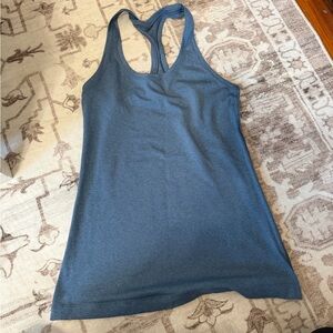 lululemon athletica Women's Slate Blue Racerback Tank